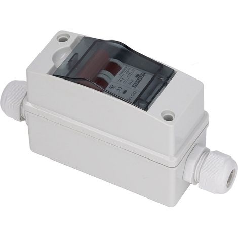 Gleichstrom-Leistungsschalter IP65 wasserdichter Gleichstrom-Trennschalter für Solar-PV-Anlagen 2-polig 1000 V 16 A (1/5)