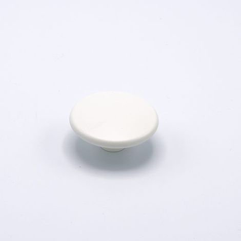 Pomolino Bimbi per camerette Profondità 24 mm Ø 52 Bianco