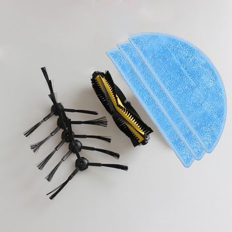 Cloth1de balai franges de nettoyage et Agitateur Brosse et brosse latrale kit pour iLife V7CHUWI V7Aspirateur Robot CHUWI iLife V7 (1/5)