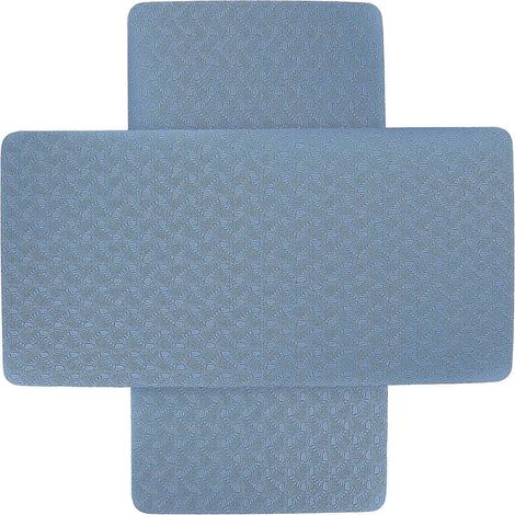 Coussin d'équilibre antidérapant pour exercices de yoga, 1 paire, bleu (1/5)