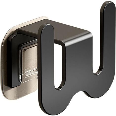 Wandmontiertes, durchstoßfestes Schuhregal fürs Badezimmer. Schuhregal aus Aluminium fürs Badezimmer. (1/3)