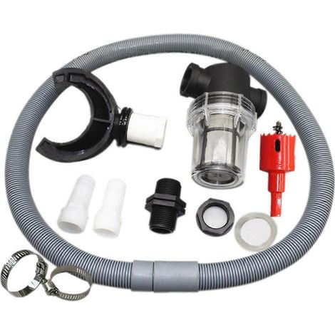 Regenwasserauffangsystem mit Regentonnenumleitung und 75-mm-Anschluss