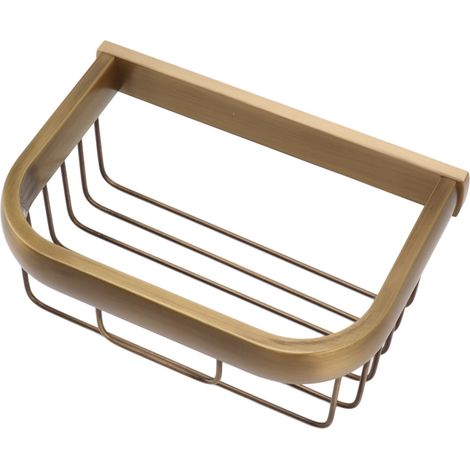 Lot porte-rouleau mural vintage en laiton pour salle de bain, cuisine, salon (1/5)