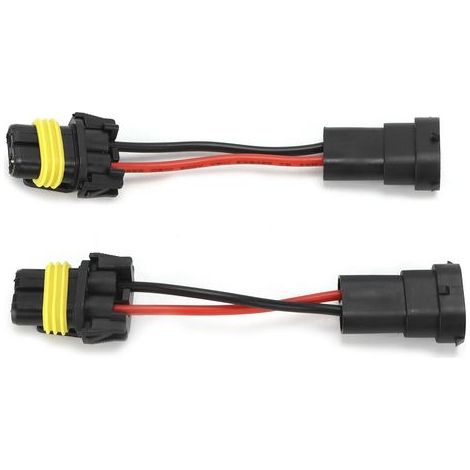 Kit di cablaggio per fendinebbia Fornom, kit di conversione PRID resistente alle alte temperature da 12V a 24V per fari auto (1/5)