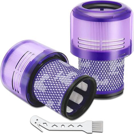 2 Stück Filter für Dyson V11 Absolute Torque Drive Animal,V15 Detect,SV14,SV22 Staubsauger,Waschbar Ersatzfilter Zubehör für Dyson Akku Staubsauger,Ersatzteil Ersetzen SieDY970013-02&97001302