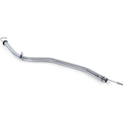 Jauge d'huile de transmission 24 pouces en acier inoxydable, outil de mesure précis pour transmission Powerglide, finition chromée argent (1/5)