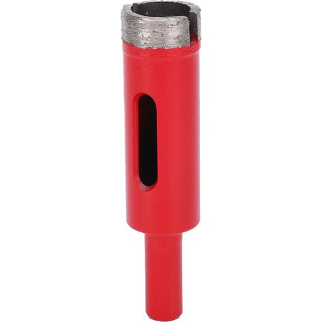 Foret trépan diamanté 20mm, scie cloche carbure à denture plate pour carrelage, marbre et céramique, acier rapide HSS (1/5)