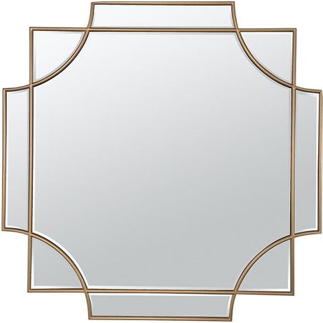 Miroir art déco 80x80cm