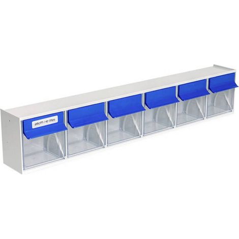 Hünersdorff 460301 Bac de rangement MultiStore (L x l x H) 94 x 601 x 112 mm gris clair 1 pc(s) (1/3)