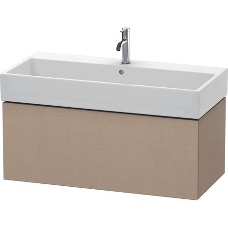 Duravit L-Cube mueble bajo lavabo suspendido, 1 extraíble,