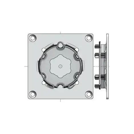 9763503 - Somfy 120x120 Plattenbedienerhalterung