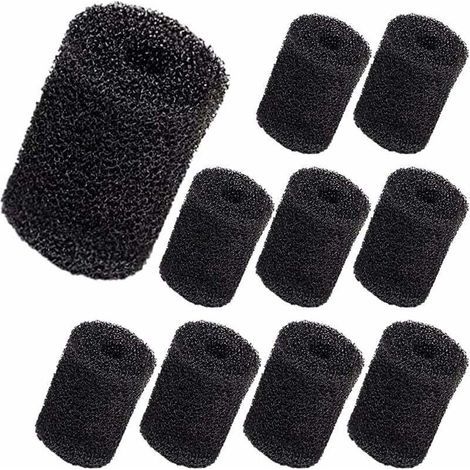 Juego de 10 mangueras de drenaje de repuesto para el limpiafondos Polaris Vac-Sweep – Compatible con los modelos 180, 280, 360, 380, 480 y 3900. Incluye junta de espuma en el extremo de la manguera. (1/4)