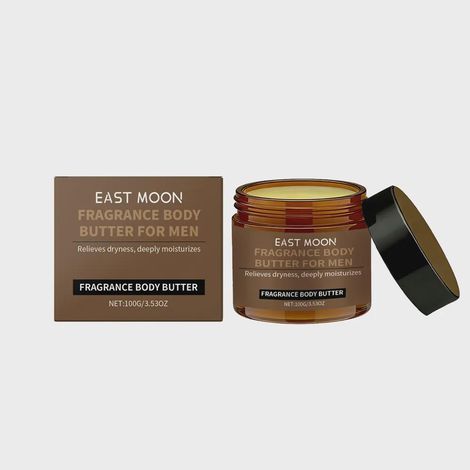 Lait corporel parfumé pour hommes - Hydratant, non gras, peau douce et lisse (100g) (1/5)