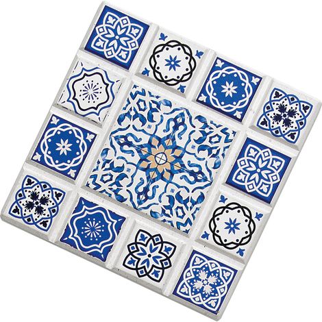Sottobicchiere Zassenhaus Marrakesch, ceramica/sughero, 11 x 11 cm, croce (1/3)