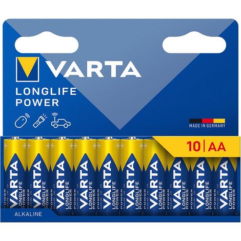 1x10 Varta Longlife Power Mignon AA LR 6              04906121761 (1/2)