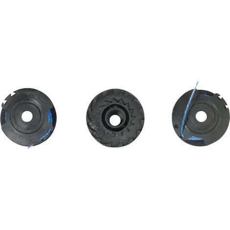 Bobines de fil 1,6 mm pour débroussailleuse Ryobi – Lot de 3 – Compatible avec RY18LT23A RY18LT33A OLT1832 RLT2925 RLT1831