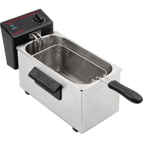 Friteuse de comptoir simple peu intensive 3,5L - 232 x 429 x 240 mm - CATERLITE (1/5)