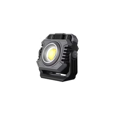 Lampe de travail magnétique COB pliable à 360° et rechargeable, lampe torche étanche, idéale pour le camping, la pêche, la réparation automobile, la randonnée, l'éclairage de garage et de chantier. (1/5)