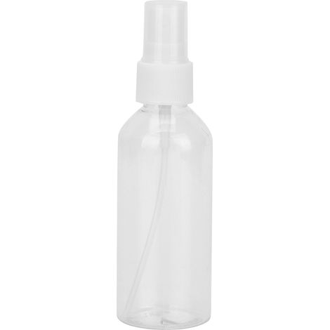 Flacon de voyage vide 80ml, vaporisateur cosmétique rechargeable à brume fine transparent (1/5)