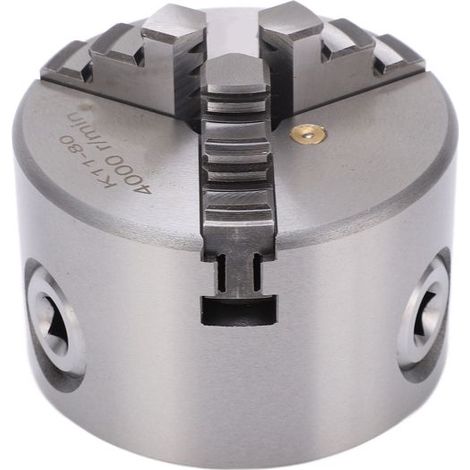 Mandrin de à centrage automatique SANOU K11 80, 3 pouces, 3 mâchoires, diamètre 80mm, pour outils de à bois (1/4)