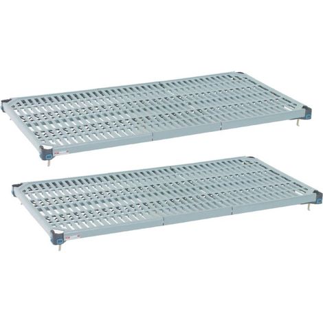 Etagères Max Q (lot de 2) - 460 x 460 x 50 mm - METRO