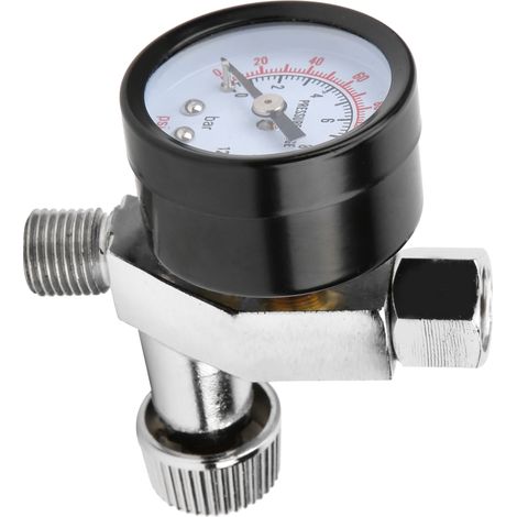 Régulateur de pression d'air réglable 1/4 po - Accessoires pour équipements automobiles - Valve de contrôle d'air (1/5)