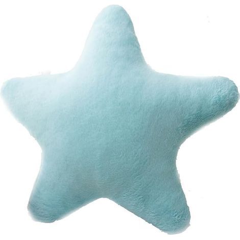 Coussin décoratif en forme d'étoile en peluche pour chambre d'enfant. coussin doux et décoratif pour canapé et salon