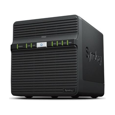 Serveur NAS Synology DS423 Noir (1/5)