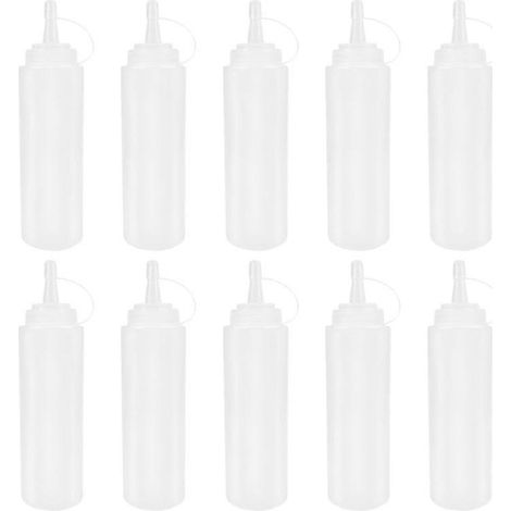 10 flacons souples pour sauce