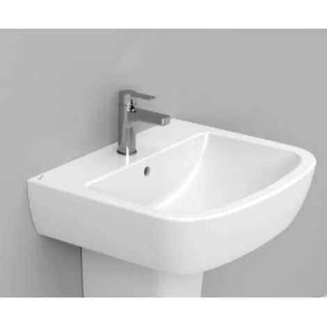 Dolomite Gemma2 lavabo sospeso 60x50 bianco lucido monoforo codice prod: D521201