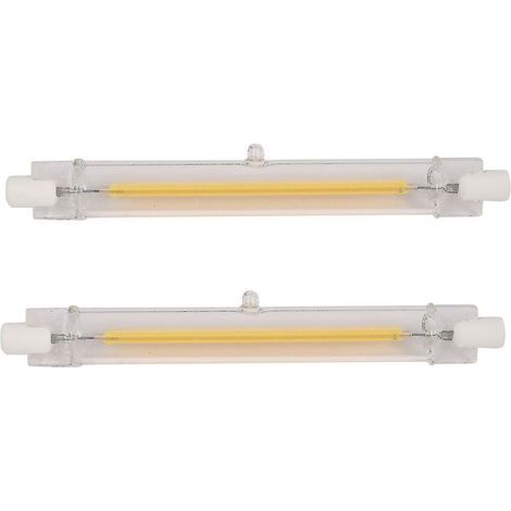 2x Dimmable R7s Led Cob 10w 118mm Led Light-warm White Light 220v (1/5)