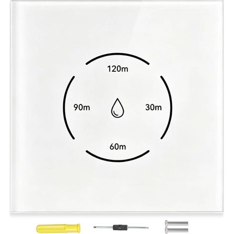 Interrupteur de Minuterie pour Chauffage à immersion 40A 8000W WiFi avec Interrupteur Tactile Minuterie Fonctionne pour (1/5)