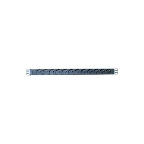 Multiprise rackable 19'' verticale 12 prises