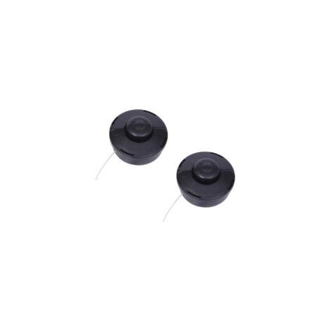 Set di 2 testine universali per decespugliatore A6481 Bobina di ricambio in nylon per testina di taglio per tagliabordi/decespugliatori M10 x 1.25 per decespugliatori a benzina - Crezuo