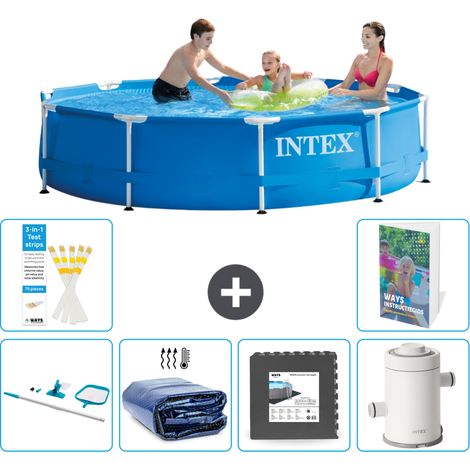 Frame Pool Rund - 305x76 cm - 7-teilig S43