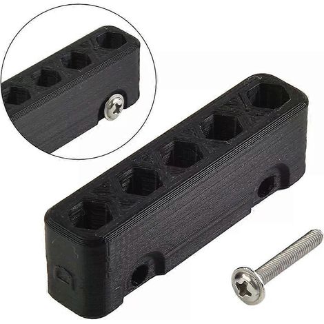 Magnetischer Bithalter für Makita 18V 5-Punkt-Bohrer-Organizer, Bohrerhalter + Schraubenkörner, Schlagschrauber-Hammerbohrerhalter (1/4)