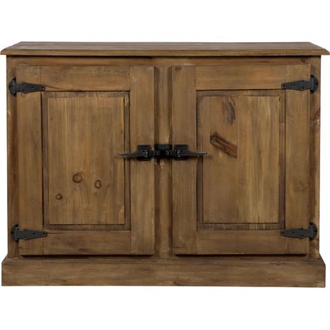 Aparador de madera de 2 puertas Ottawa (1/4)