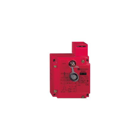 Preventa XCS-E - inter. de pos. de sécu. métallique à clé Télémécanique - 2O+1F 24V - 2xPg13
