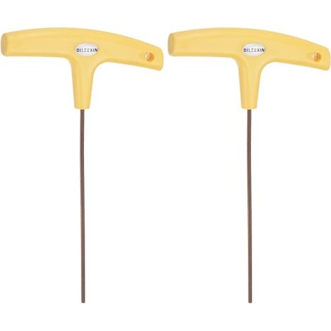 2pcs Clé En T 3/32" SAE Pour Entretien Automobile Et Domestique (1/5)