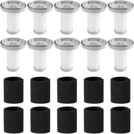 Kit de 10 filtres HEPA pour aspirateur à main Deerma DX700 DX700S - Pièces détachées et accessoires (1/5)