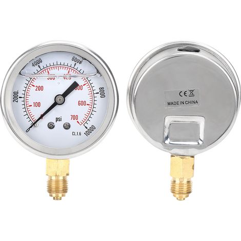 Manomètre radial TS&PGG604&700bar 1/4BSP Y60 pour la mesure de pression domestique (1/5)