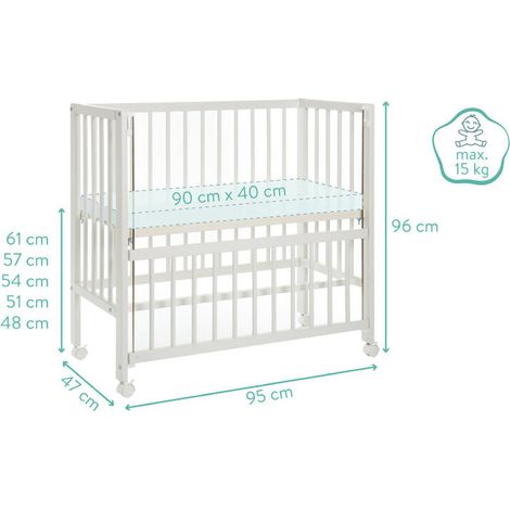 GEBRAUCHT] B-Ware fillikid Beistellbett Cocon Babybett Kinderbett Beistell-Bett Bett Baby-Bett