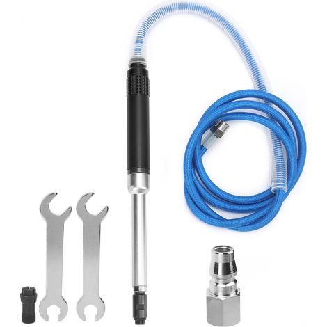 Ponceuse pneumatique stylo KP-604 polisseuse à air comprimé, outil de polissage compact pour espaces restreints, finition japonaise, meulage de précision (1/5)