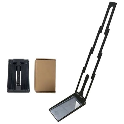 Miroir de Pliage d'inspection sécurité avec poignée télescopique - Rééduce du Bas véhicule Réflecteur pour Les Tables, chaises, Voitures et Plus (1/5)