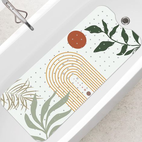 Tapis de Baignoire Antidérapant Bohême 100 X 40 cm (1/5)