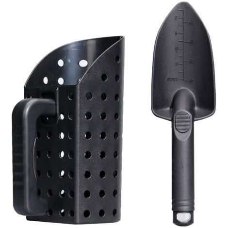 Ensemble de pelles à sable de détection de métaux, Portable, ergonomique et robuste, en plastique ABS et truelle pour trésors (1/5)