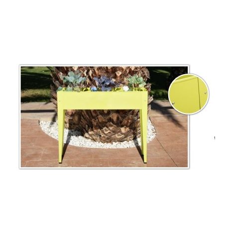 HUERTO URBANO METAL RECTANGULAR, MEDIDA 98 x 25 x 82 CM (1/3)