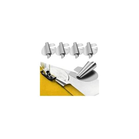 Accesorios para Máquinas de Coser: Prensatelas para Dobladillos Enrollados para Uso Doméstico, Compatible con una Amplia Gama de Máquinas, Accesorios para Máquinas de Coser, Prensatelas para Dobladill