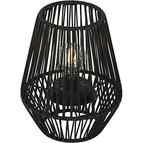 Lampada solare Lumineo wicker steady LED autonomia 8h