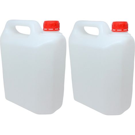 Lot de 2 Réservoir d' eau 10 litres pour condensateur. Utile pour la climatisation, Bidon d'eau potable sans BPA